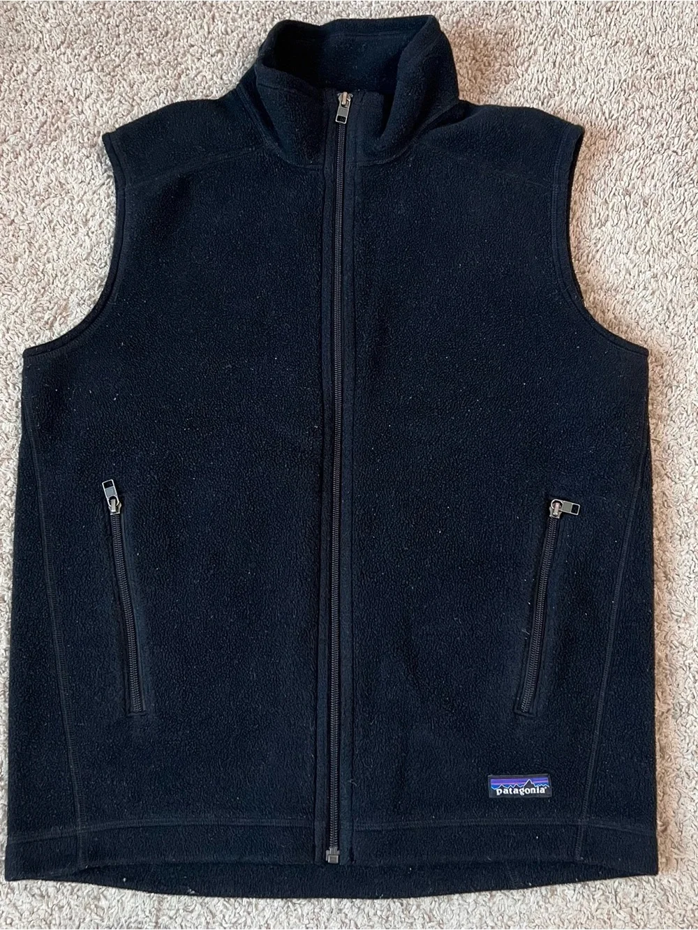 Patagonia Black Synchilla Fleece Vest